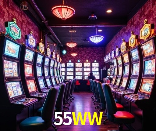Slots com jackpots e giros grátis na 55WW